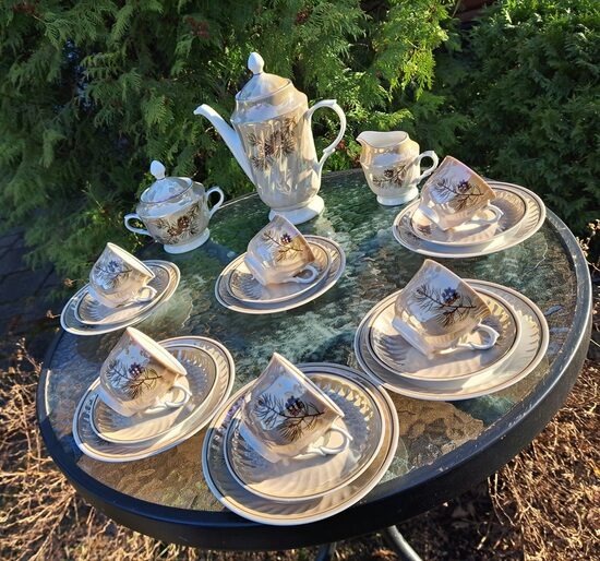 Tējas un kafijas servīzes, RĪGAS PORCELĀNS