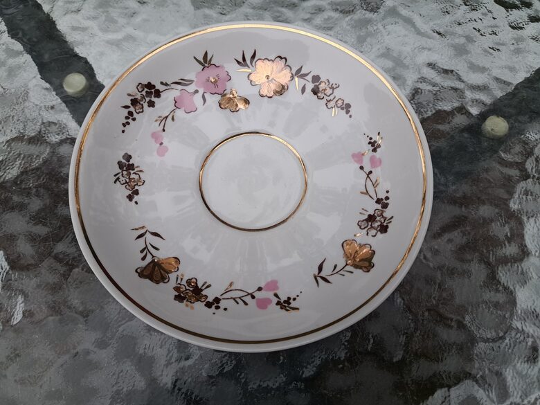 Apakštase ar rozā un zelta puķēm "Sigulda", RPR (Sigulda 187)