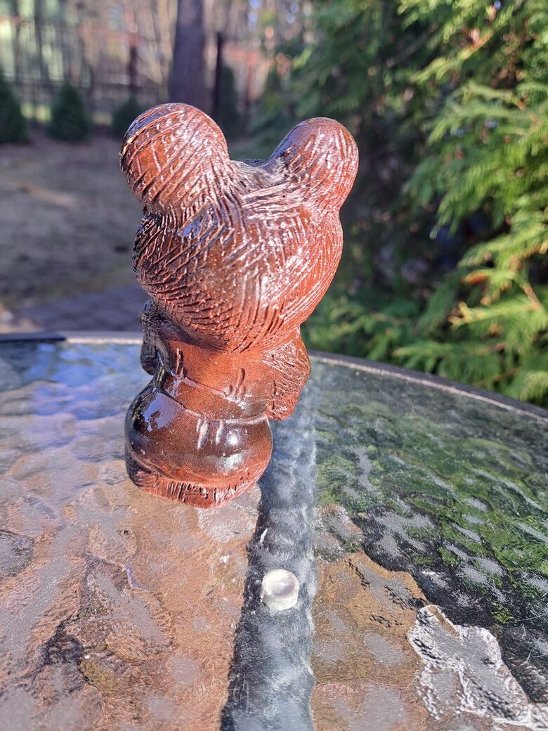 Olimpiskais lācis, h=12cm. Keramika (Figur citi 29)