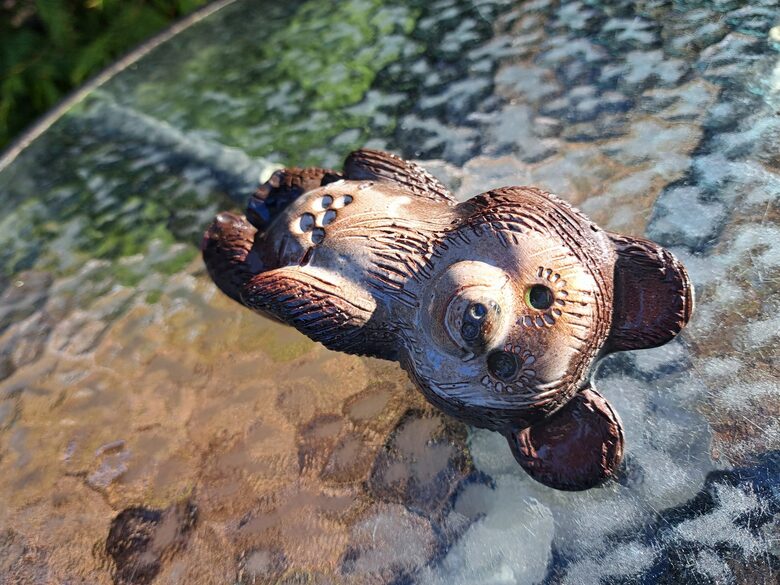 Olimpiskais lācis, h=12cm. Keramika (Figur citi 29)