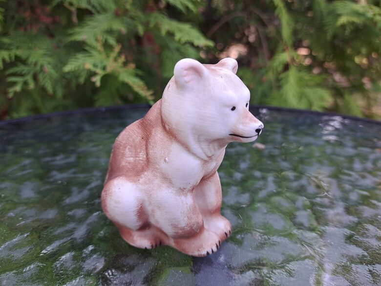 Lācis biskvīta, Turigino. 6,5cmx5cmx8,5cm (Figur citi 45)