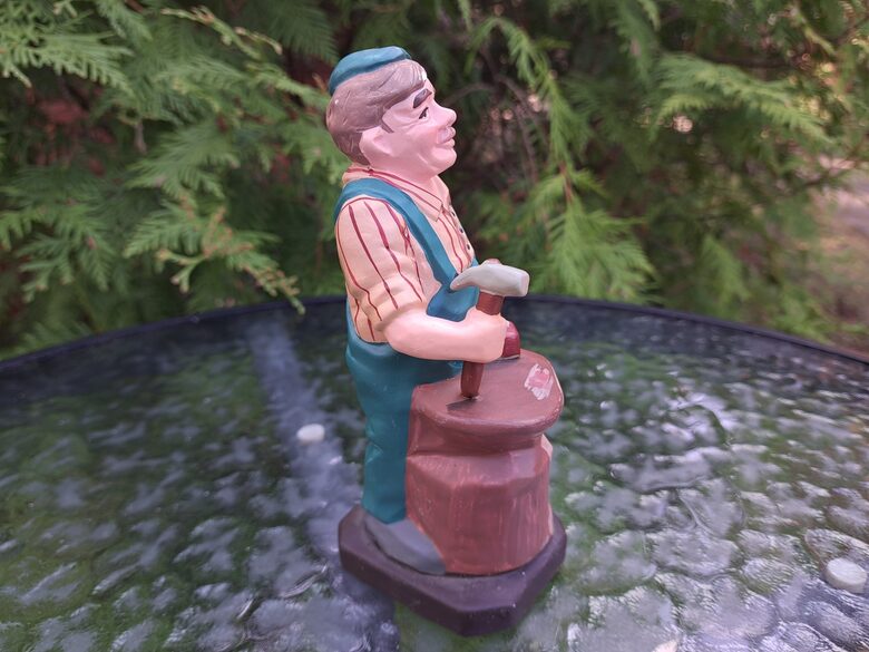 Figūriņa "Atslēdznieks", h=15,5cm,Taizeme (Figur citi 34)