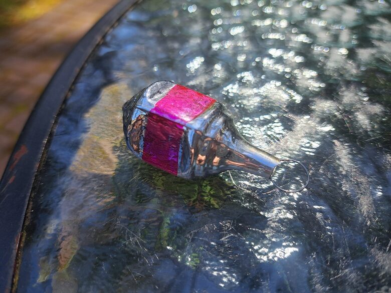 Laternas kantainas ar rozā malām (Egle mini 30)