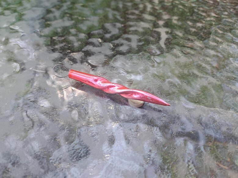 Mazā rozā lāsteka. Augstums - 6,5cm (Egle lāsteka 24)