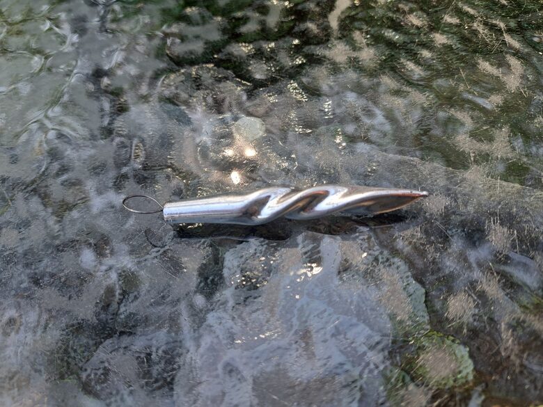 Mazā sudraba lāsteka. Augstums - 6,5cm (Egle lāsteka 21)