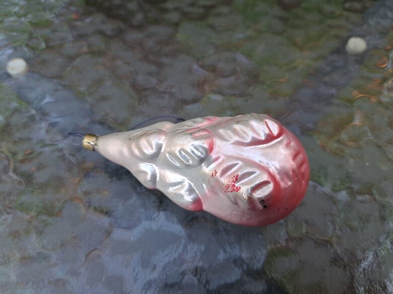 Eglīte rizā/sudraba, 9cm (Egle pasaka 56)