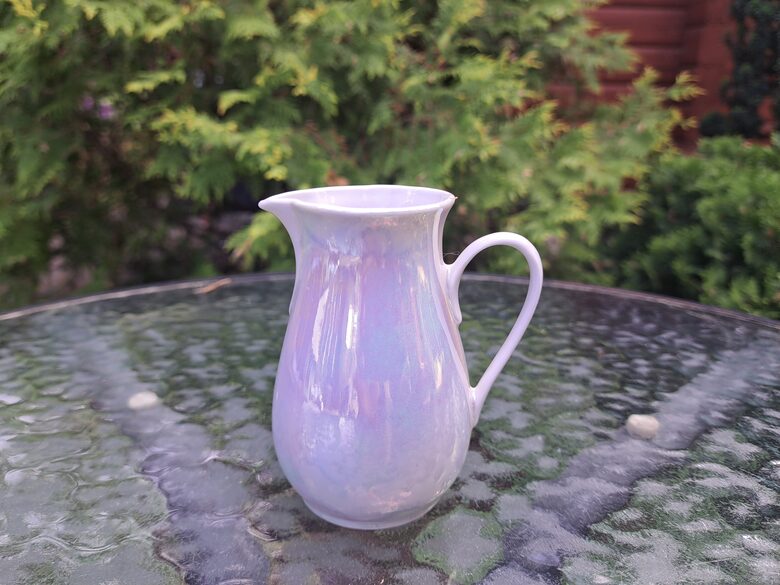 Krējuma kanniņa, lustrēta bez zelta, mokka kafijas servīze "Marianna", RPR (Marianna 152)