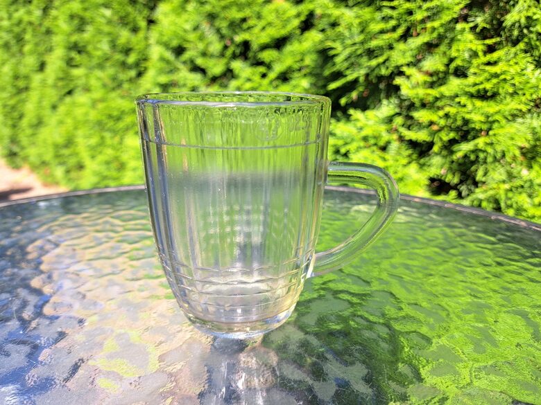 Alus kauss 0,25L, 20.gadsimta 2.puse (Stikla gl 324)