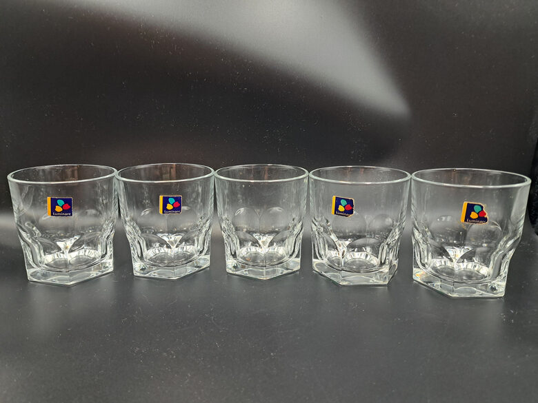 Sulas glāžu 250ml komplekts 5 personām, moderna forma, Luminarc. Tilpums ir 250ml (Stikla gl 399)