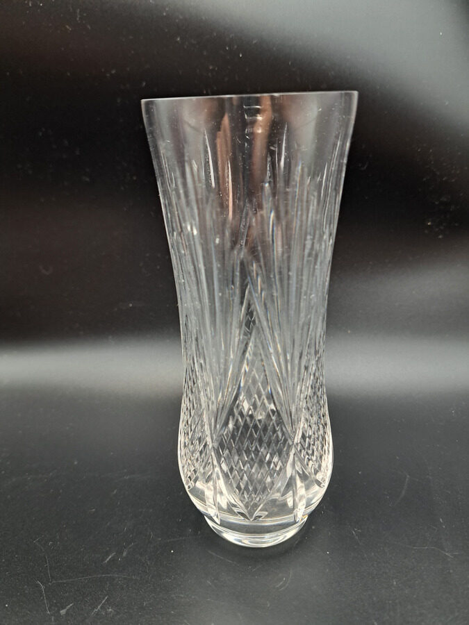 Kristāla vāzīte "Sonāte", raksts Nr.2, Līvānu stikla fabrika (Krist vāze 26)