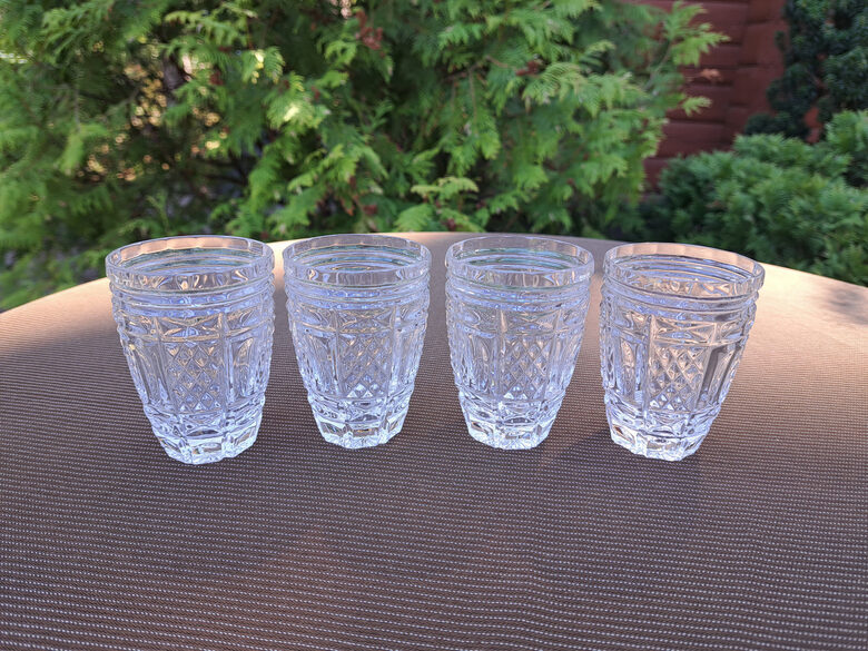 Kristāla glāzītes, tilpums 125ml, h=7,5cm (Kristāls gl 150)