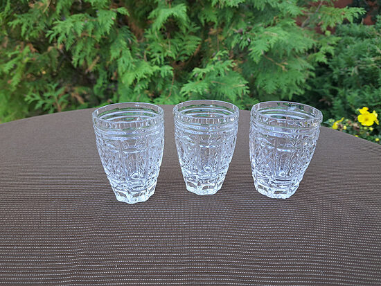 Kristāla glāze, tilpums 100ml, rokas gravēšana, ķīmiskā pulēšana, Chinvalas ķīmiskā rūpnīca (Kristāls gl 201)