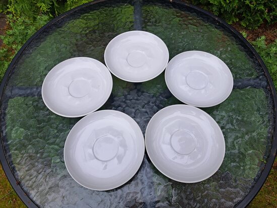 Apakštases pilnīgi baltas, tējas servīze "Viktorija", RPR (Viktorija t 221)