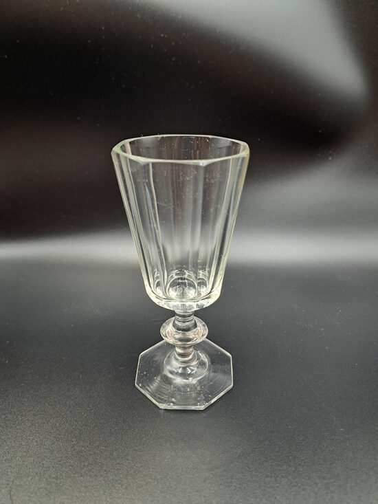 Stikla glāzīte "Lafitniks" Nr.3, tilp.75ml, Maļcova stikla rūpnīca. Periods: līdz 1917.g.  (Stikla gl 382)