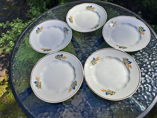 Šķīvji maizes ar vārpu 17cm, Ārija, RPR