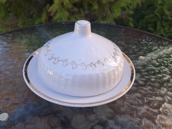 Sviesta trauks ar zelta rakstu, forma "Aija-2", RPR (Citi 357)