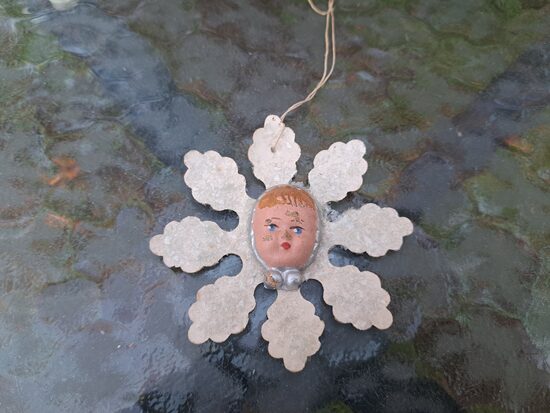 Vintāža pārsliņa ar sējiņu. 1930.-40.ie gadi (Egle figur 29)