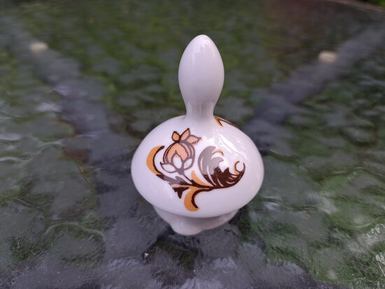 Vāciņš kafijas kannas "Marianna" ar brūnu dekolu zelta, RPR (Marianna 153)