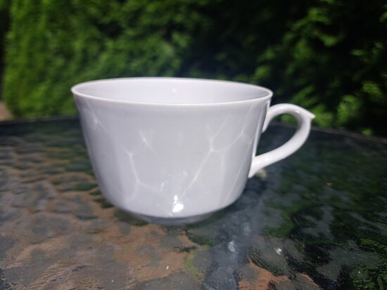 Krūzīte pilnīgi balta bez dekola un bez zīmoga, servīze "Karīna", RPR (Karīna 213)