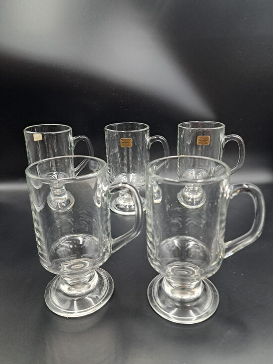 Stikla tējas krūzes 300ml uz kājiņas, Arcoroc France (Citi st 03)