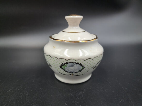 Sīnepju trauks, pusdienu servīze "Ārija" ar ledus rozes kameju (Ārija pusdienu 204)