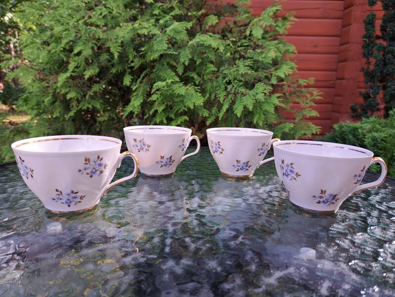 Krūzītes, "Sigulda" ar neaizmirstulītēm un zeltu, RPR (Sigulda 119)