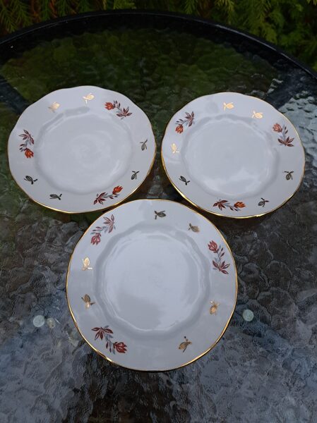 Kūku šķīvji, kafijas serīze "Ārija" ar "Brūnu tulpi", RPR (Ārija kafijas 65)