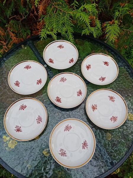 Apakštase ar brūnām puķītēm un zetu, servīze "Karīna" (Karīna 58)