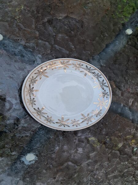 Apakštases ar zelta zvaigznēm no kafijas servīzes "Ausma", PFF (Ausma 103)