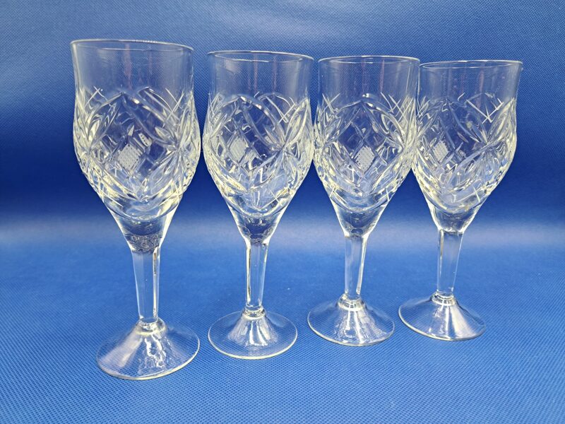 Kristāla vīna glāzesa 125ml uz kājiņas (Kristāls gl 62)