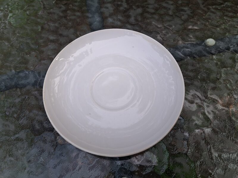 Apakštase pilnīgi balta, tējas servīze "Māra", RPR (Māra tējas 152)