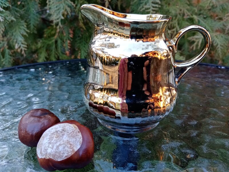 Krējuma kanniņa, servīze "Diāna" ar zelta pārklājumu (Diāna 19)