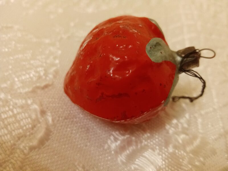 Sarkana zemenīte (Egle augļi 23)