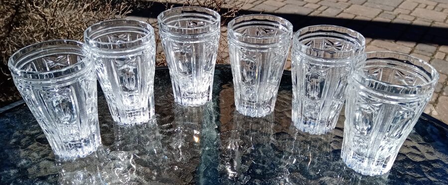 Kristāla glāzes (Kristāls gl 05)