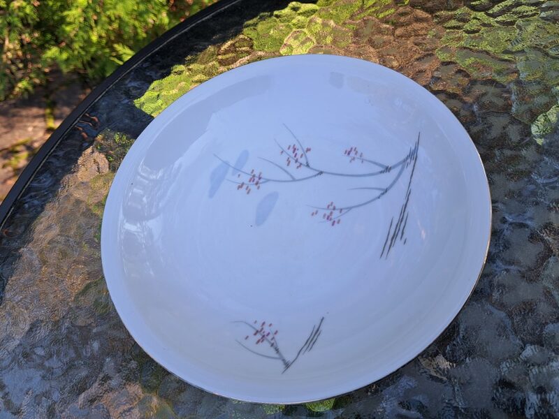 Bļoda cepumu ar dekolu Japānas stilā (kokiem), ražotājs KAHLA (Vācija 182)