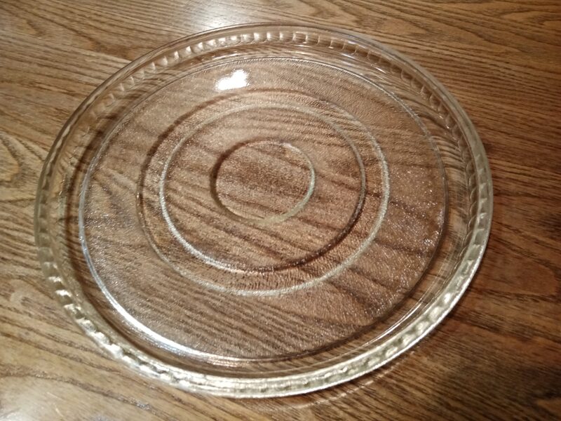 Izspiesta stikla apaļa paplate, NEMAN ( Citi st 05)