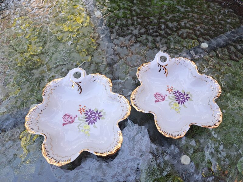 Ievārījuma bļodiņas mazas Nr.2 no komplekta (6+1), PFF. Meisena pušķis (Citi 235)