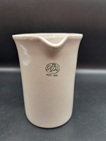 Laboratorijas trauks - vārglāze porcelāna, tilp 400ml (Krūze 78)