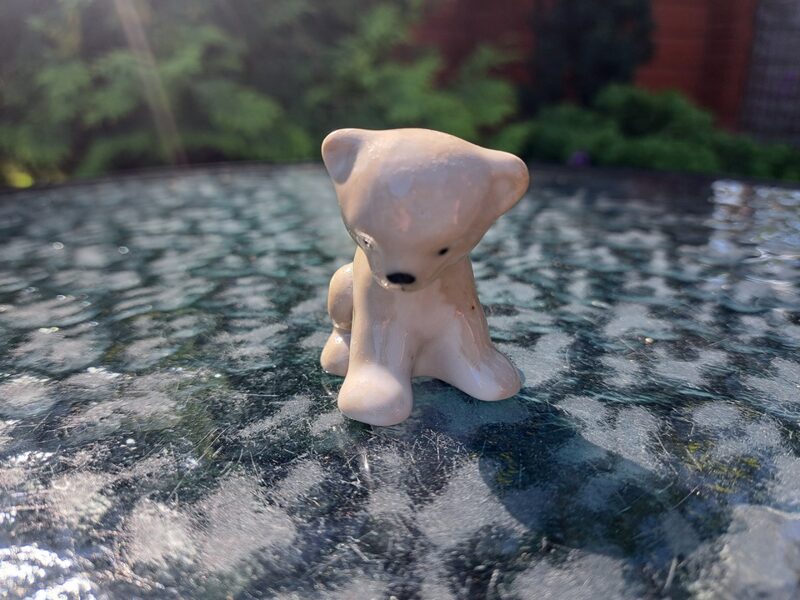 Figuriņa "Lācītis", PFF. 70.-ie gadi.  Astei ir atsitums (Figur rpr 36)