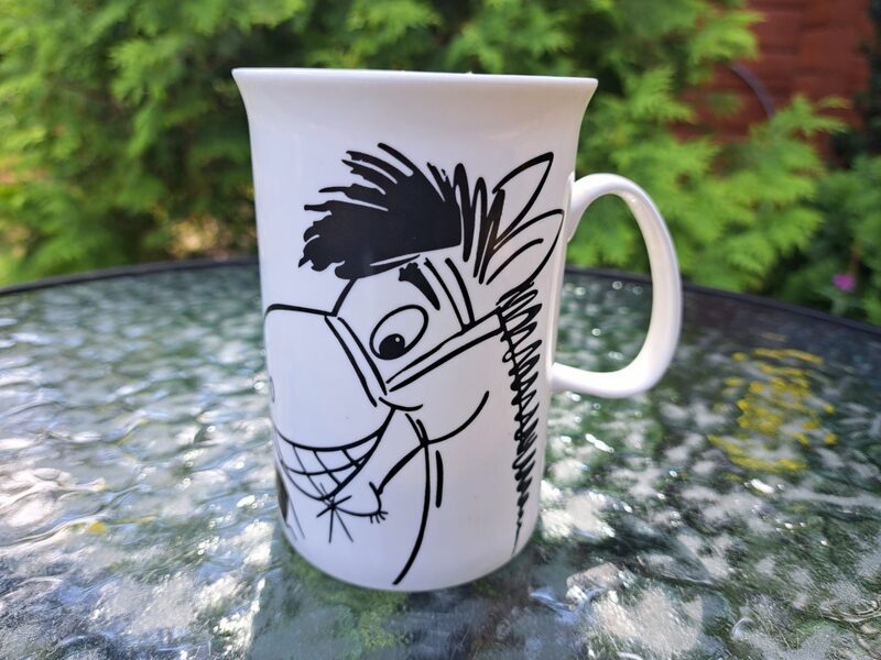 Kafijas/tējas krūze ar zirgu, Siaki. Tilpums 300ml (Citi rpt 250)