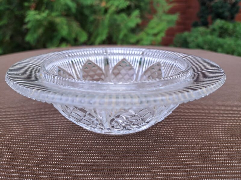 Sviesta trauka/ievārījuma stikla trauka pamatnebez vāka (Stikls sk 42)