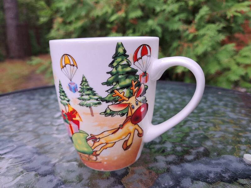 Tējas krūze ar Ziemassvētku dekolu. Tilpums 350ml (Citi rpt 271)