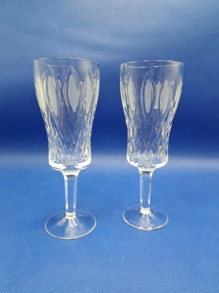 Kristāla vīna glāzesa 125ml uz kājiņas. Dzeržinska Kristāla rūpnīca., autors: V.Prokofjevs (Kristāls gl 65)