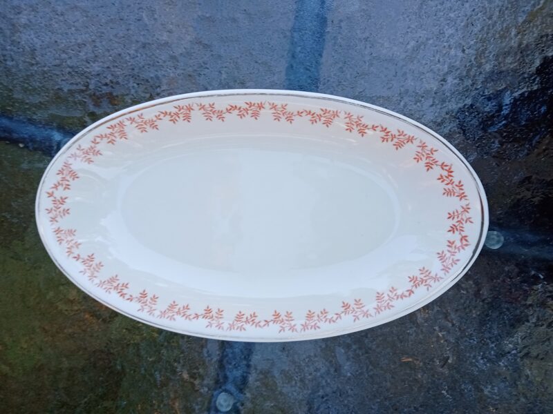 Garenais šķīvis Nr.5 no servīzes "Gludā", PFF