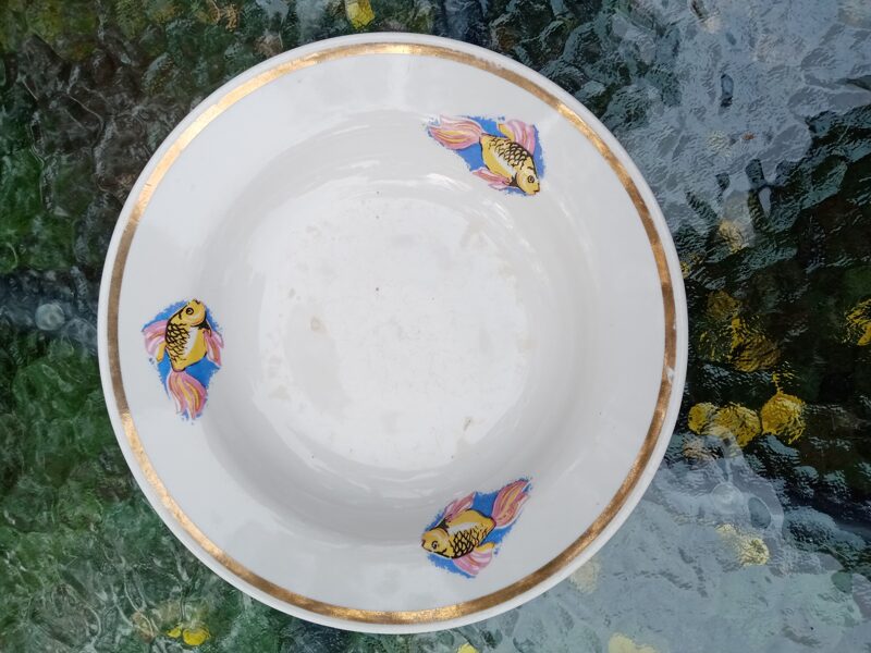 Šķīvis zupas 20cm no bērnu kompl."Zivtiņa", RPR