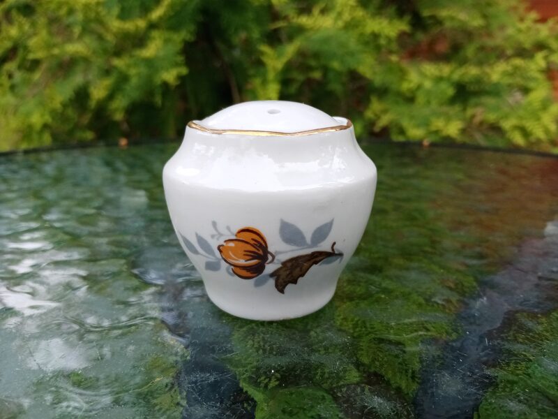 Sāls trauks ar brūnu puķi, pusdienu servīze "Ārija" (Ārija pusdienu 172)