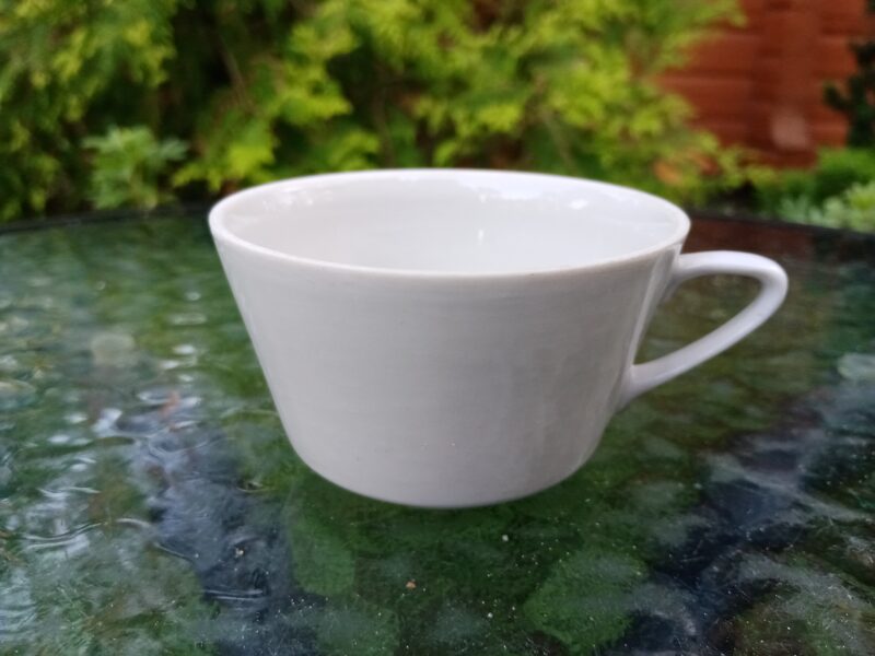 Kafijas tase, kafijas servīze "Vasara", pilnīgi balta, RPR (Vasara 34)