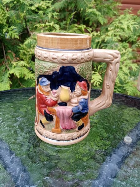 Vācu alus kauss Nr.1 ar rokas gleznojumu, 0,5L (Vācija 33)