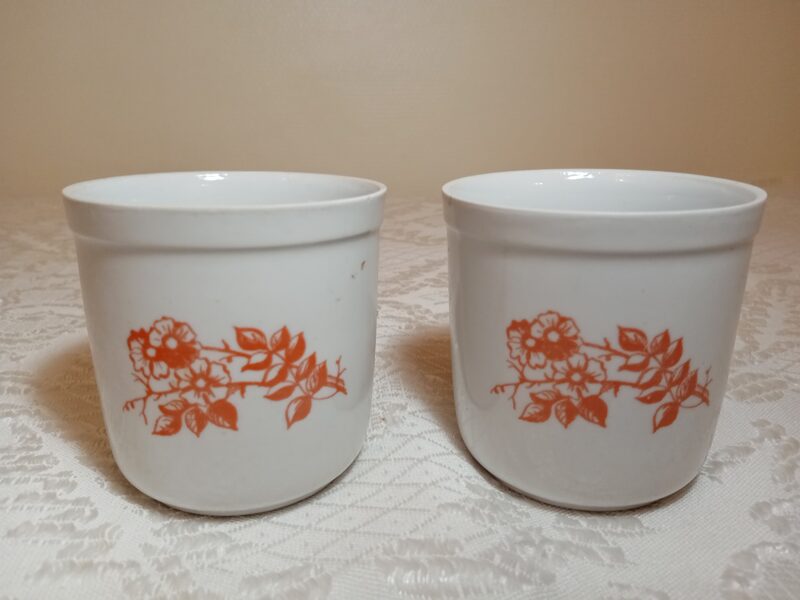 Bērnu porcelāna glāzes "Mežrozītes" (Bērnu 71)